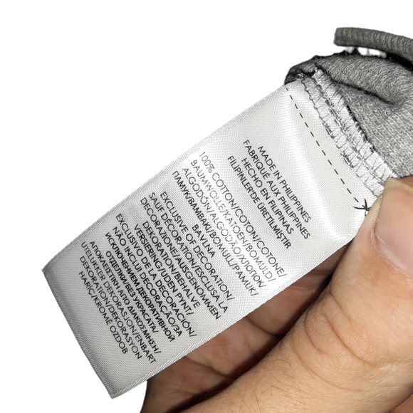 Palace x Polo RL "Logo Pocket grey waffle tee" - Picture 9 of 12